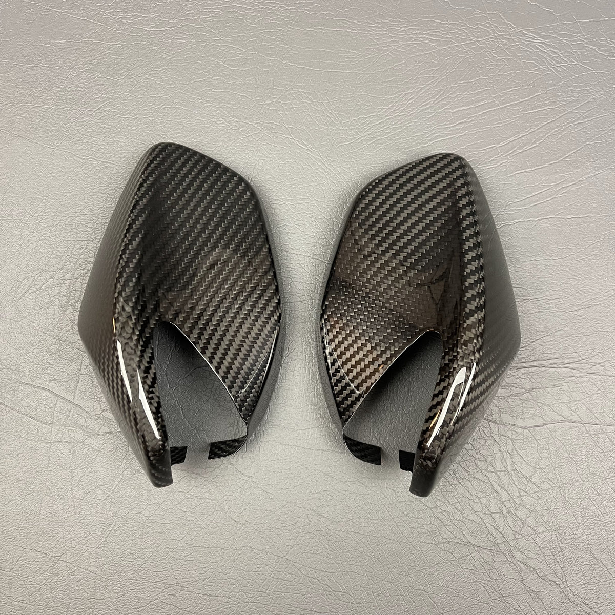 Ducati Multistrada 950/1260 Carbon Fiber Mirror Covers – view 2