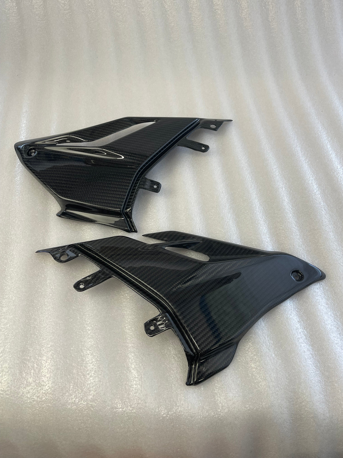 Ducati Streetfighter V4 Carbon Fiber Undertray Lower Side Fairings