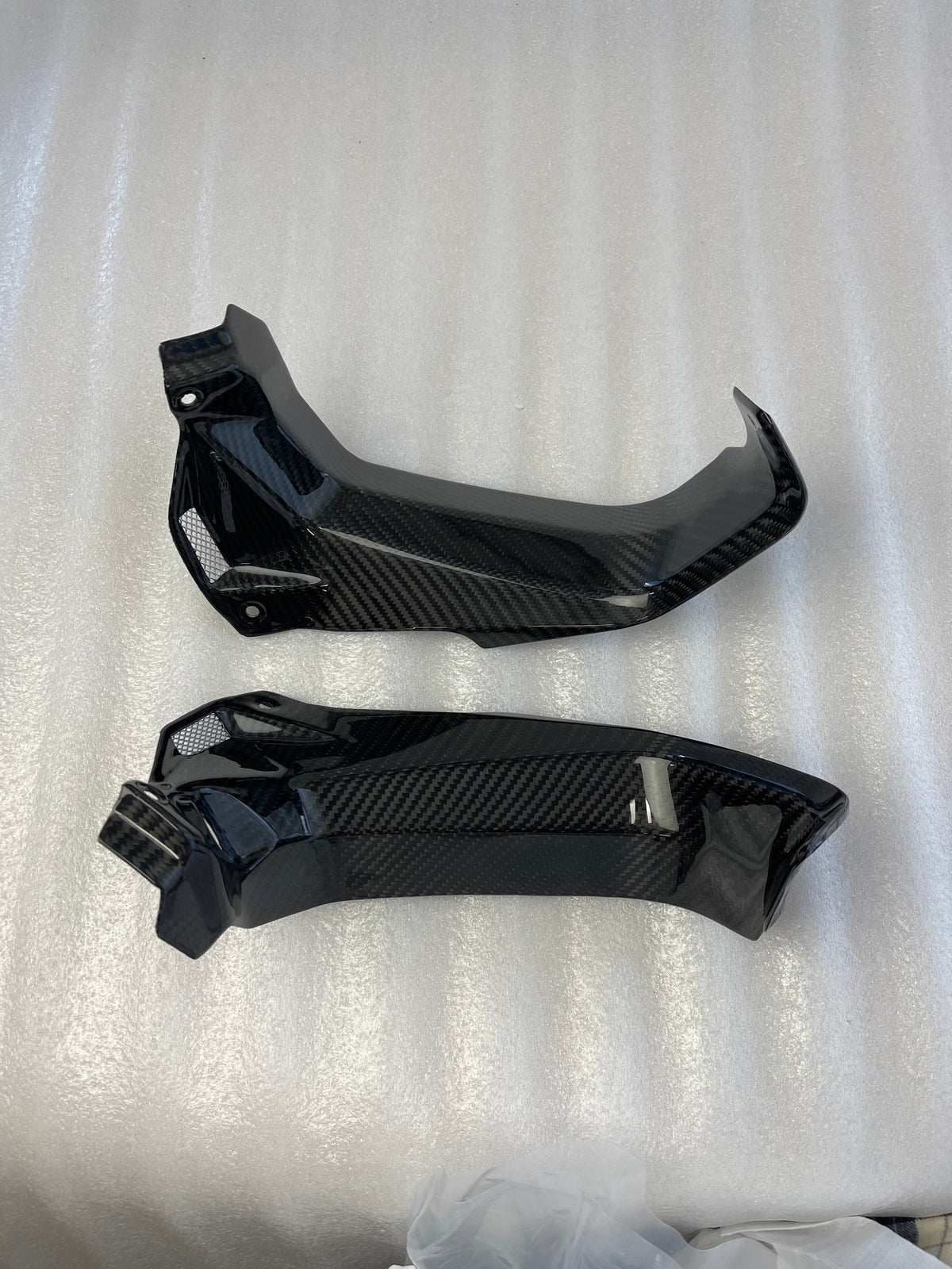 Ducati Multistrada V4 Carbon Fiber Cockpit Dash Side Covers