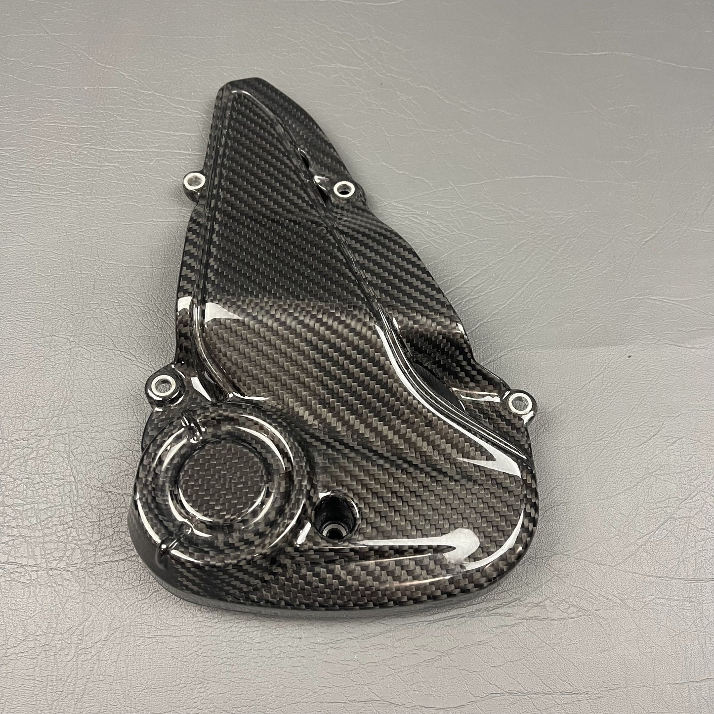 Ducati Monster 937 Carbon Fiber Upper Cambelt Cover – view 4