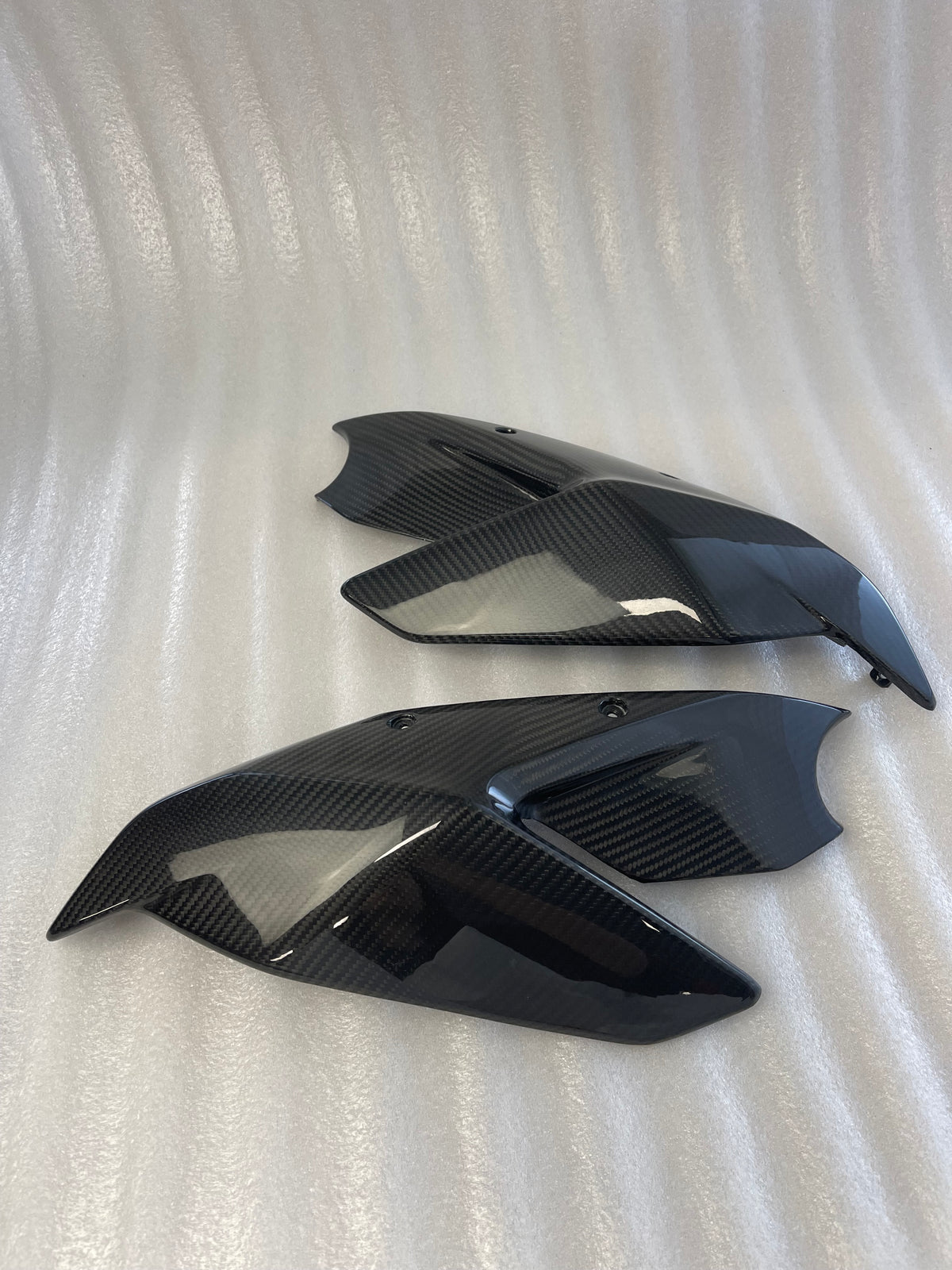 Ducati Streetfighter V2 Carbon Fiber Side Upper Fairing Panels