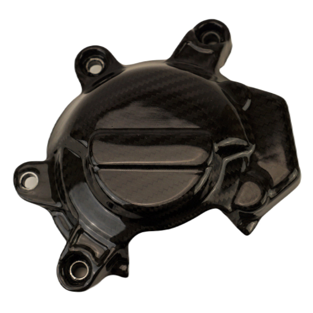 Honda CBR650R CB650R Carbon Fiber Starter Cover Protector – view 2