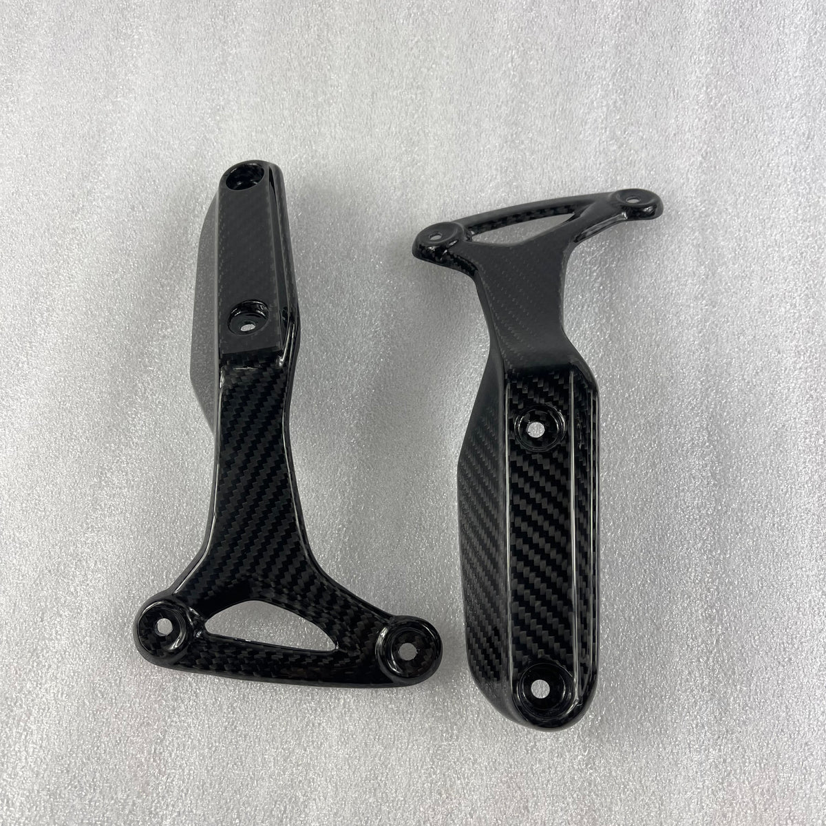 BMW R nine T Carbon Fiber Front Fender Leg Bracket – view 2