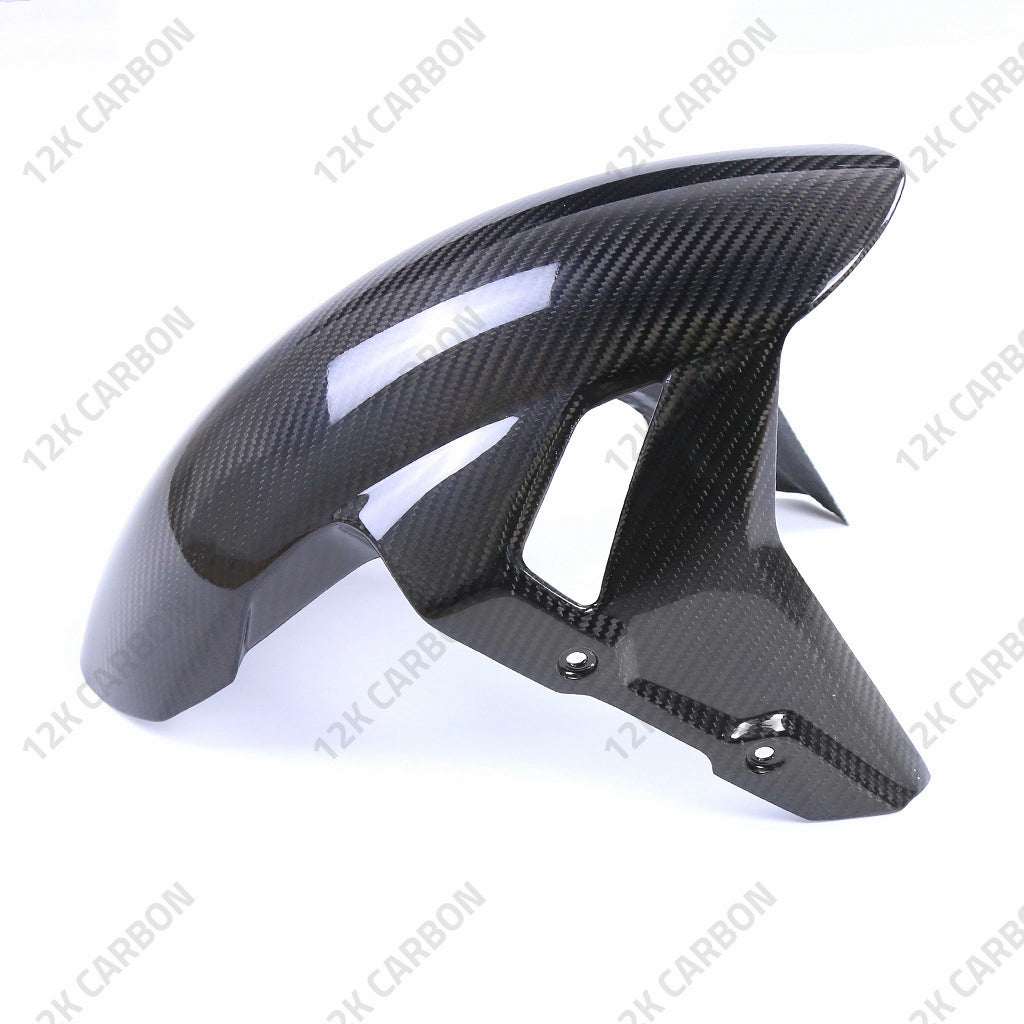 BMW S1000RR CARBON FIBER FRONT MUDGUARD FENDER HUGGER – view 3