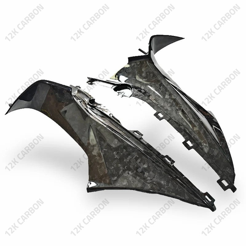 BMW S1000RR M1000RR Carbon Fiber Dash Board Upper Side Fairing – view 10