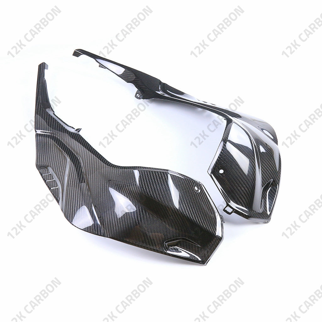 BMW S1000RR M1000RR Carbon Fiber Tank Side Panels Full Version – view 4