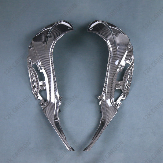 BMW S1000RR M1000RR Carbon Fiber Tank Side Panels OEM Version