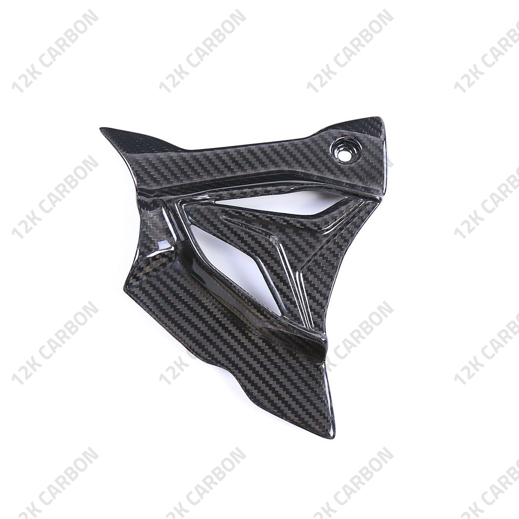 BMW S1000RR M1000RR S1000R M1000R Carbon Fiber Front Sprocket Cover – view 6