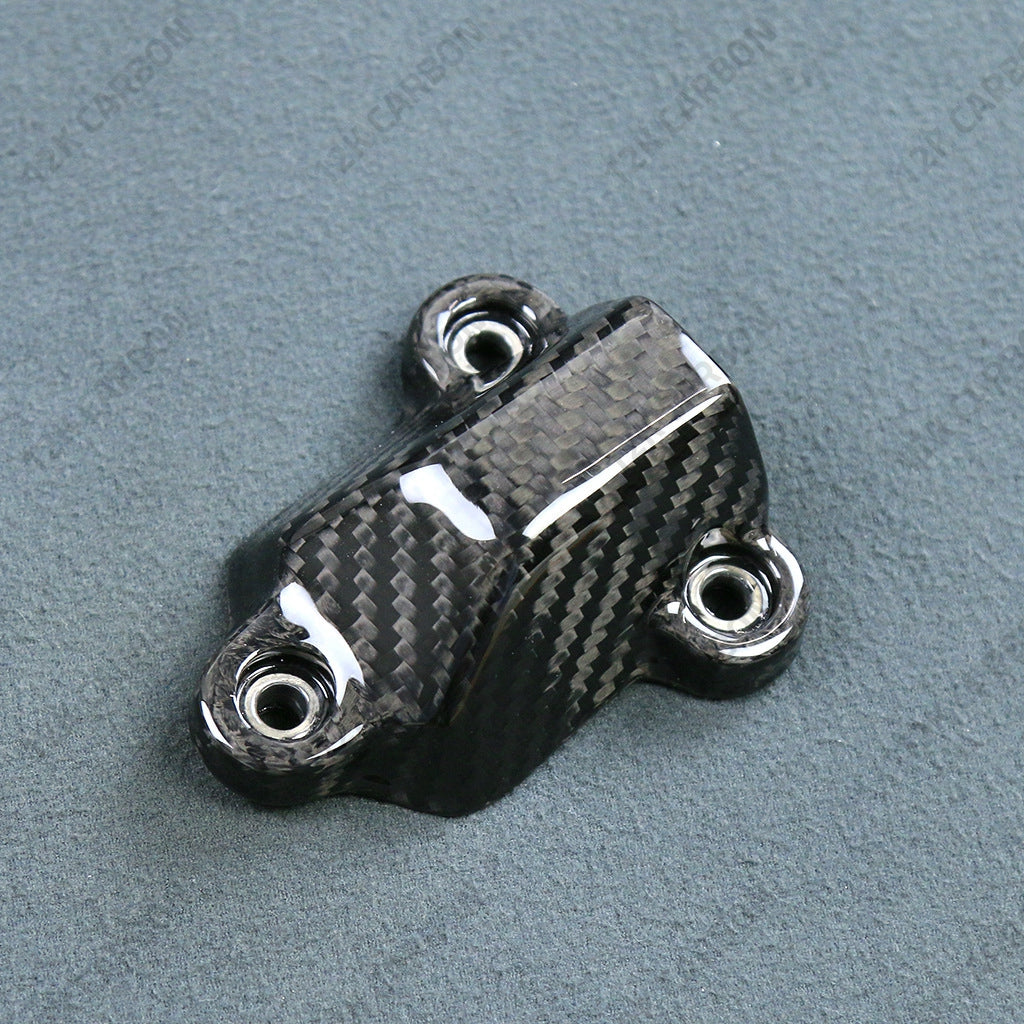 BMW S1000RR M1000RR Carbon Fiber Water Pump Cover – view 5