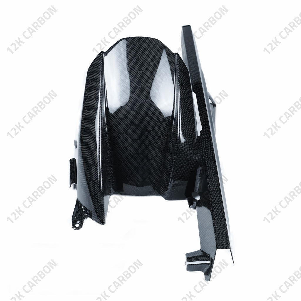 BMW S1000RR M1000RR S1000R CARBON FIBER REAR MUDGUARD FENDER – view 7