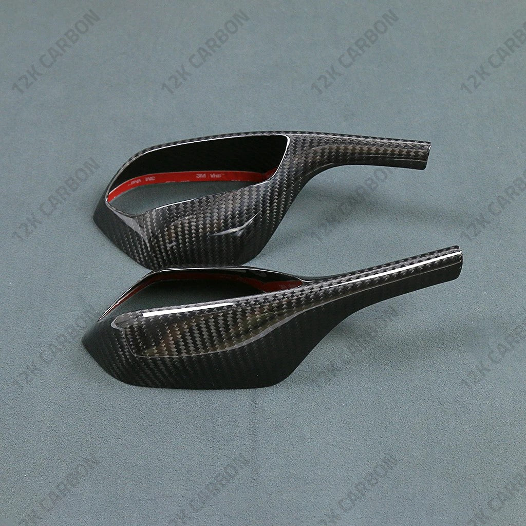 BMW S1000RR M1000RR Carbon Fiber Mirror Covers – view 4