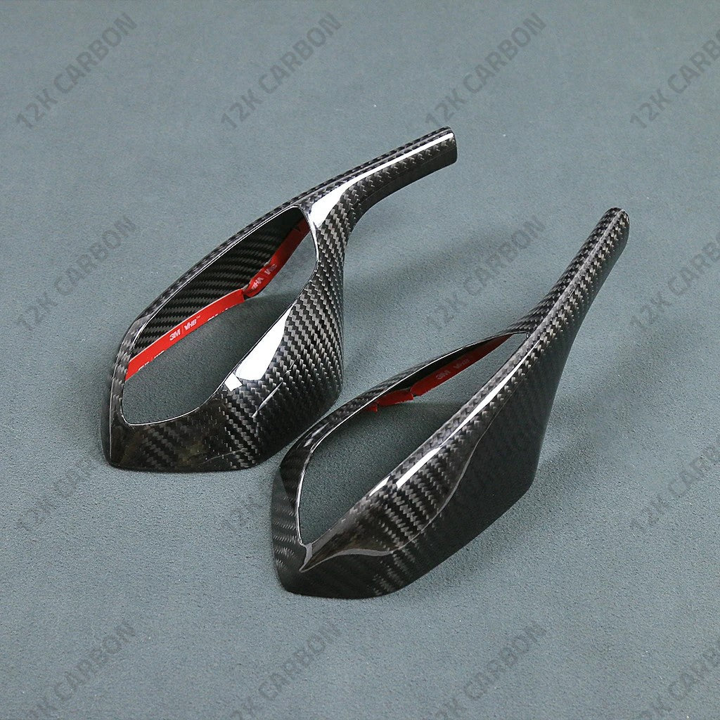 BMW S1000RR M1000RR Carbon Fiber Mirror Covers – view 5