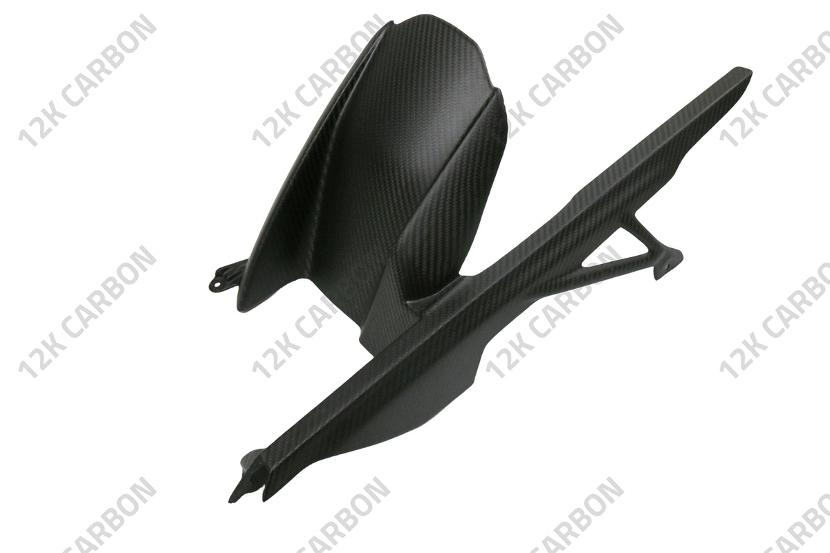BMW S1000RR M1000RR S1000R CARBON FIBER REAR MUDGUARD FENDER – view 3