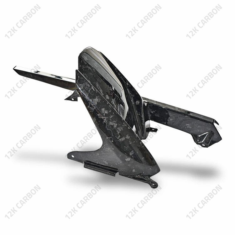 BMW S1000RR M1000RR S1000R CARBON FIBER REAR MUDGUARD FENDER – view 4