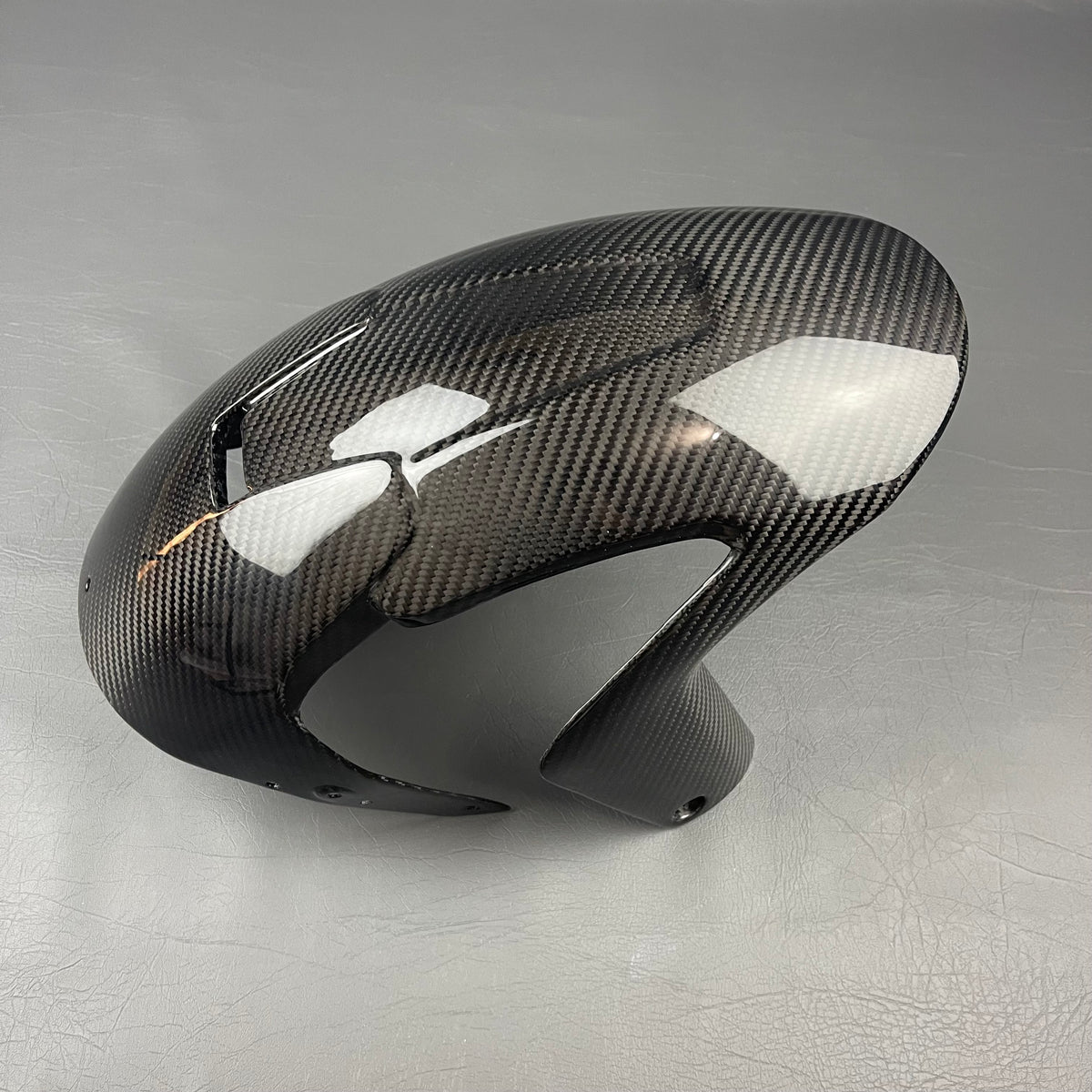 Aprilia RS660 / RSV4 Carbon Fiber Front Fender Hugger Mudguard – view 2