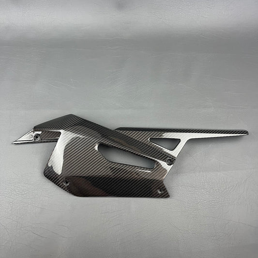Aprilia RS660 Carbon Fiber Rear Mudguard Chain Guard Cover Protector