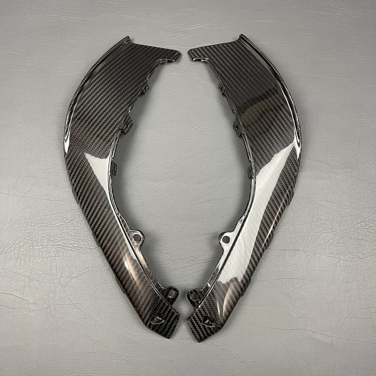 Aprilia RSV4 TUONO V4 Carbon Fiber Water Radiator Frame Covers – view 2