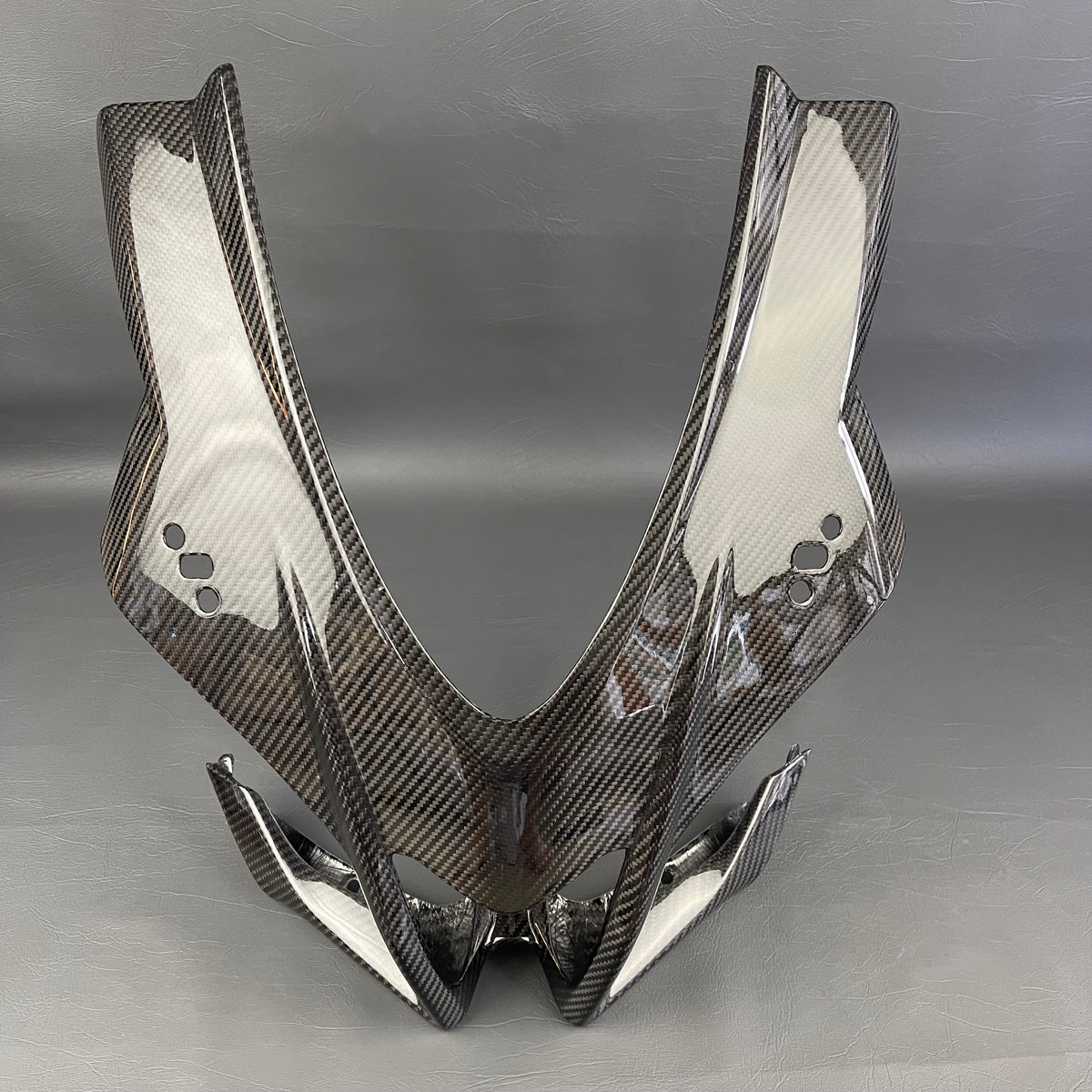Aprilia RSV4 RR RF Carbon Fiber Front Head Nose Fairing