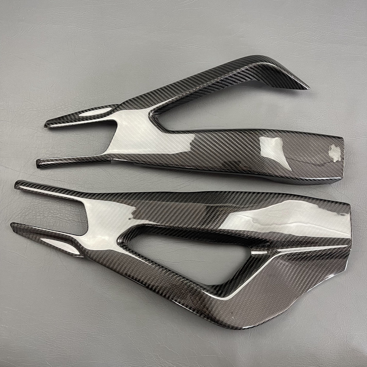 BMW S1000RR S1000R M1000RR M1000R CARBON FIBER Swingarm Covers Protectors
