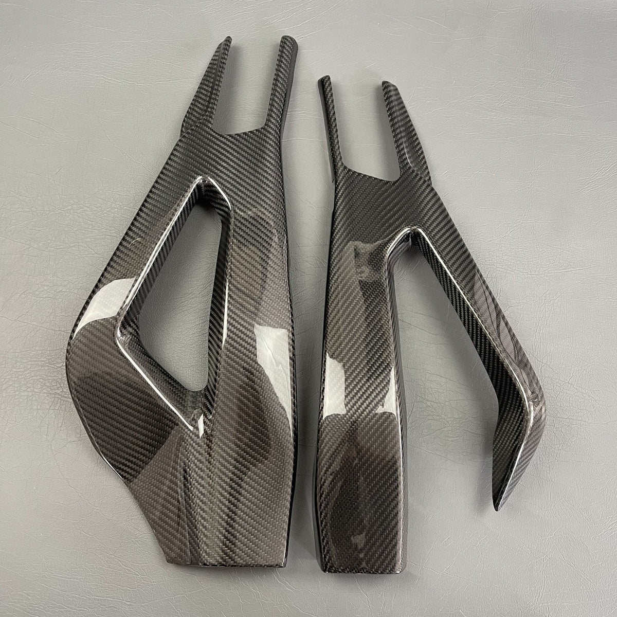 BMW S1000RR S1000R M1000RR M1000R CARBON FIBER Swingarm Covers Protectors – view 2