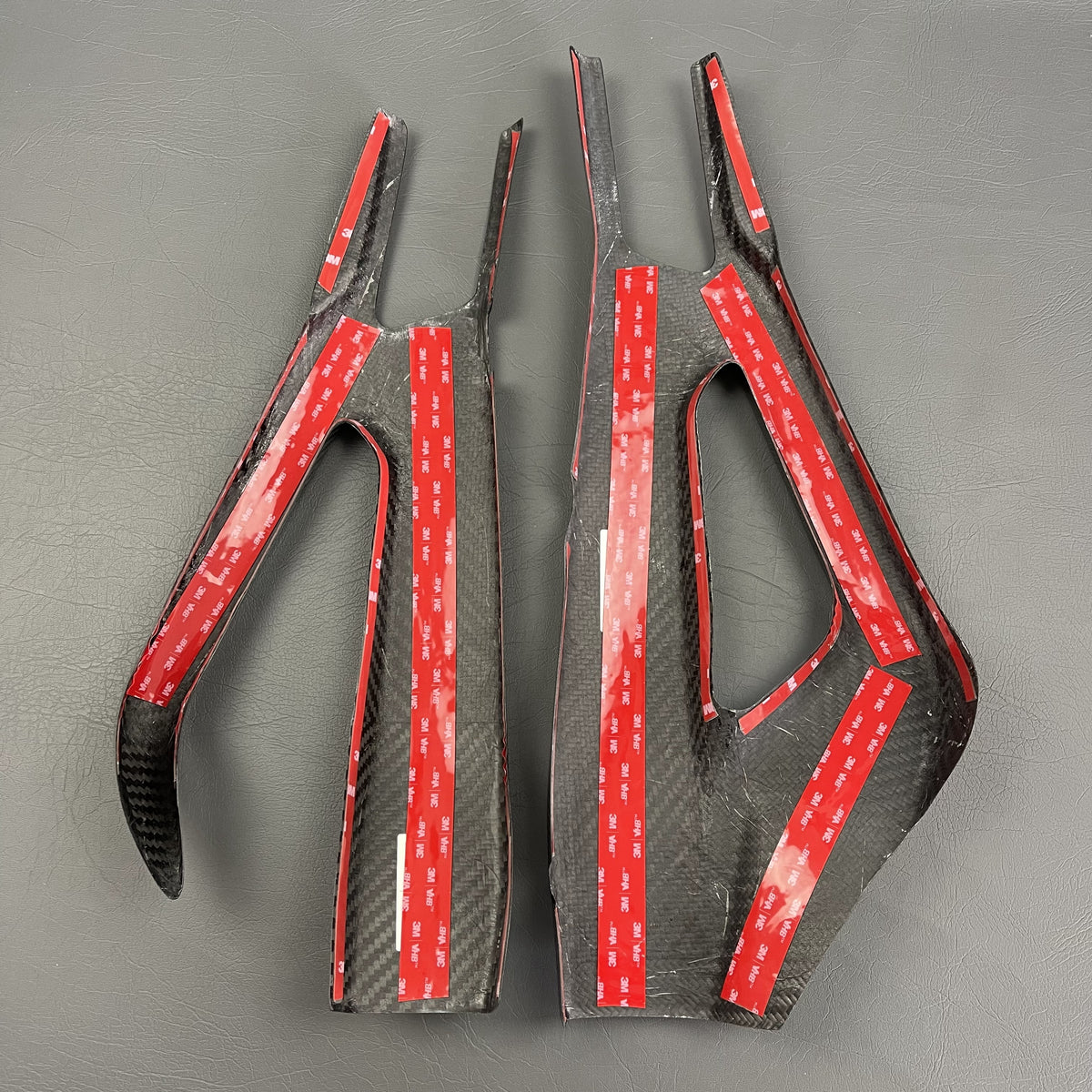 BMW S1000RR S1000R M1000RR M1000R CARBON FIBER Swingarm Covers Protectors – view 3