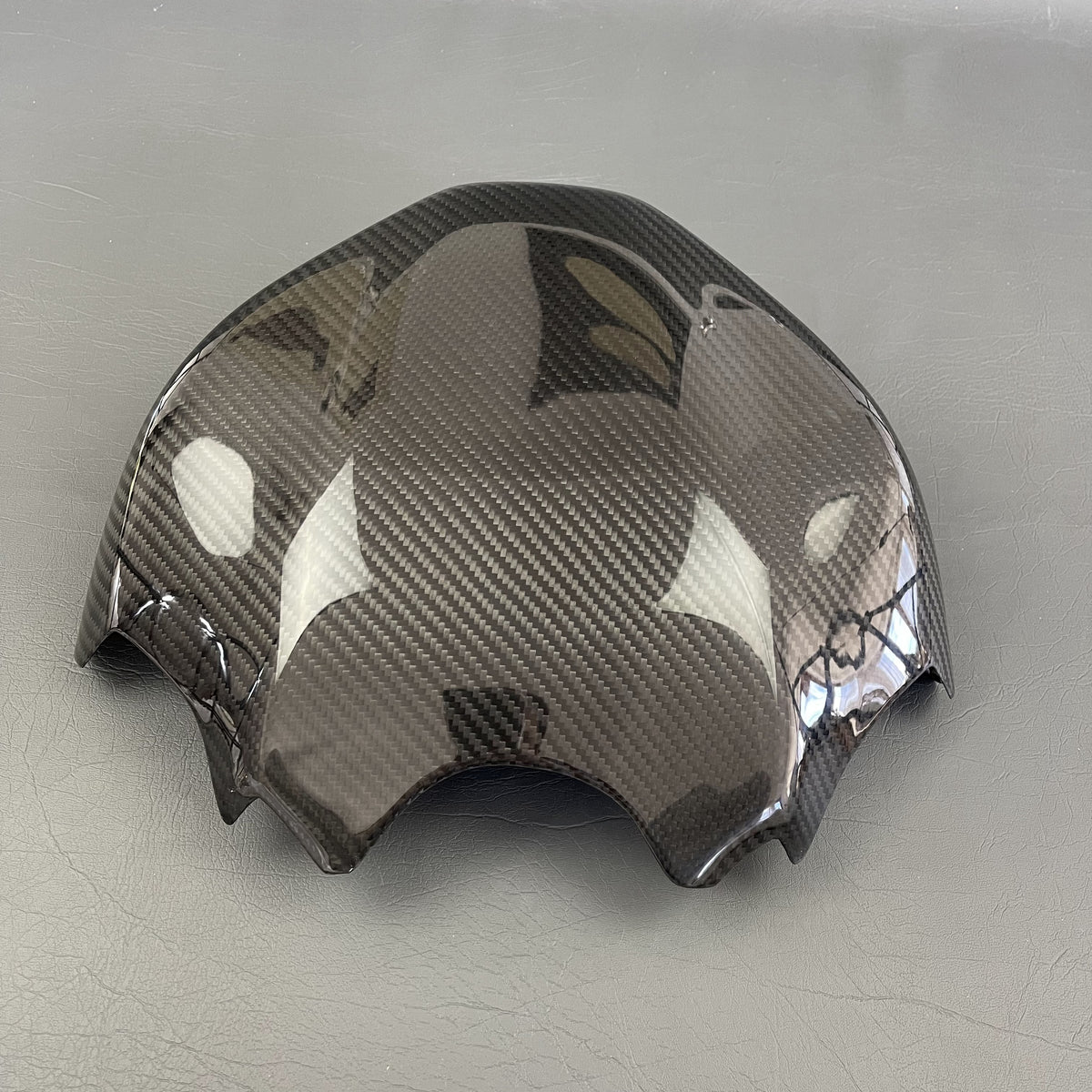 Honda CBR650R CB650R Carbon Fiber Fuel Tank Cover Extension Version – view 3