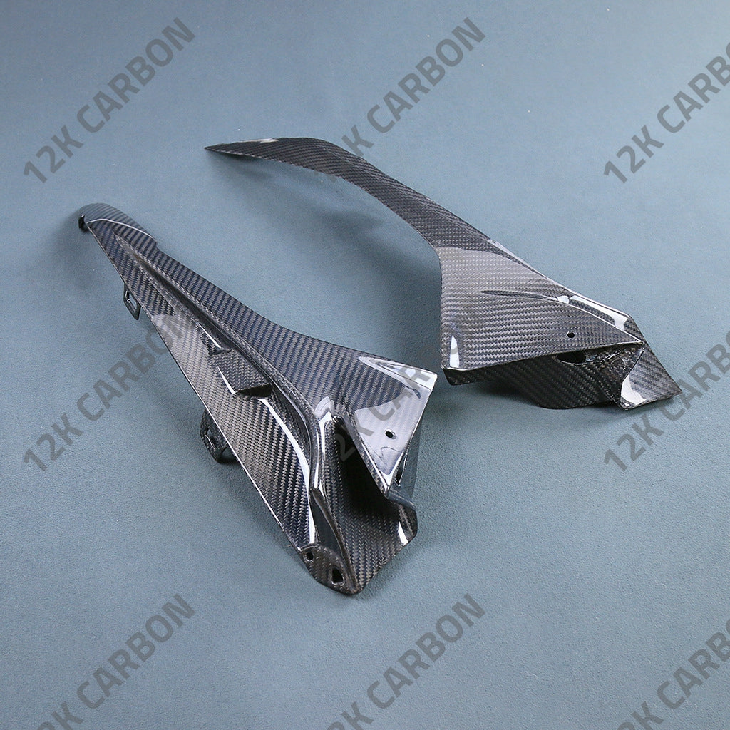 BMW S1000RR 2015-2018 Carbon Fiber Dashboard Upper Side Fairing – view 5