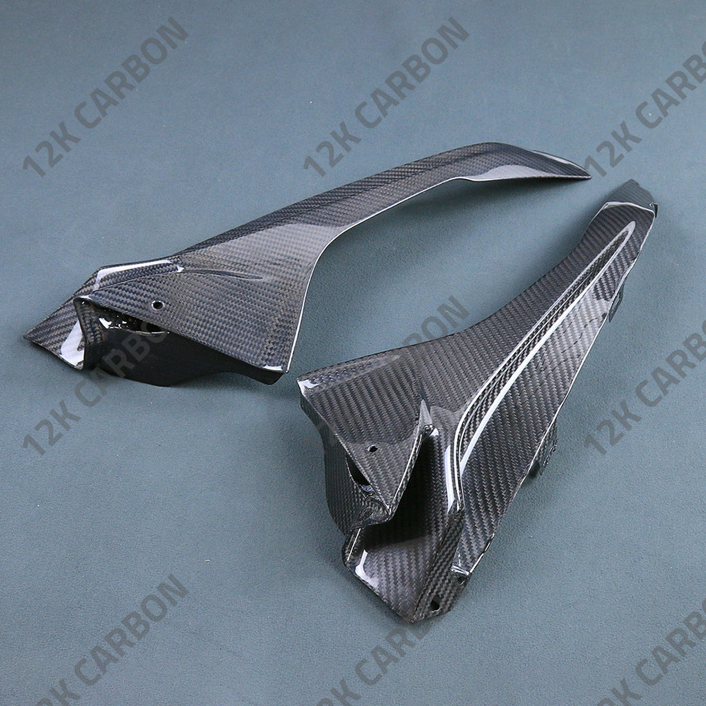 BMW S1000RR 2015-2018 Carbon Fiber Dashboard Upper Side Fairing – view 6