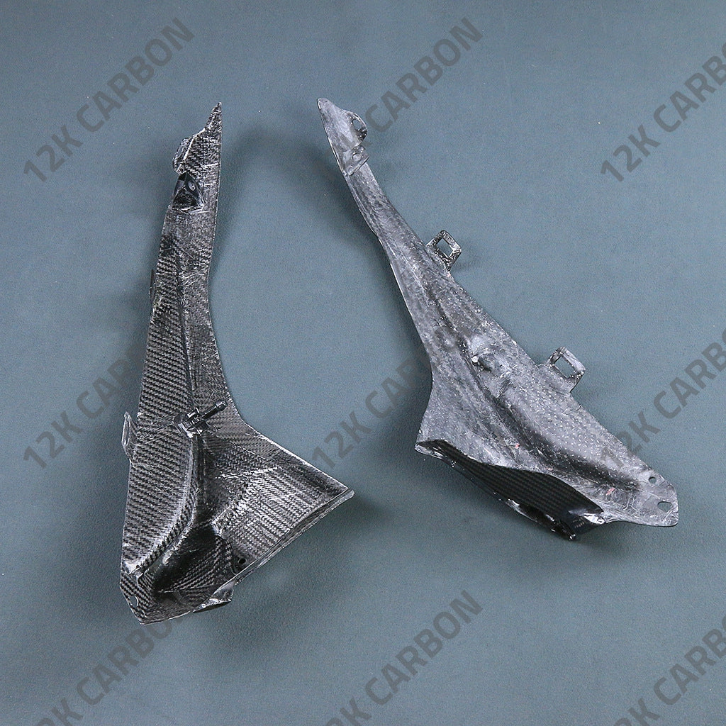 BMW S1000RR 2015-2018 Carbon Fiber Dashboard Upper Side Fairing – view 7