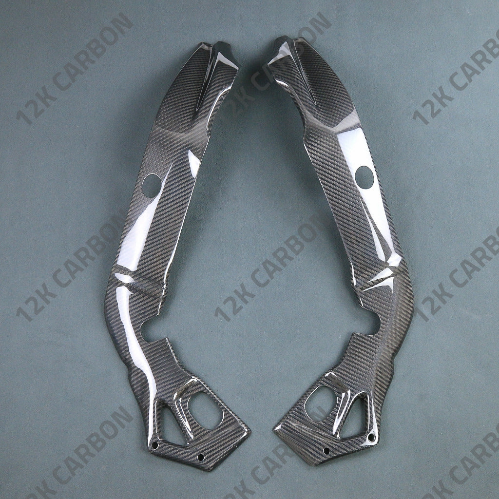 BMW S1000RR/S1000R Carbon Fiber Frame Cover Protector – view 4