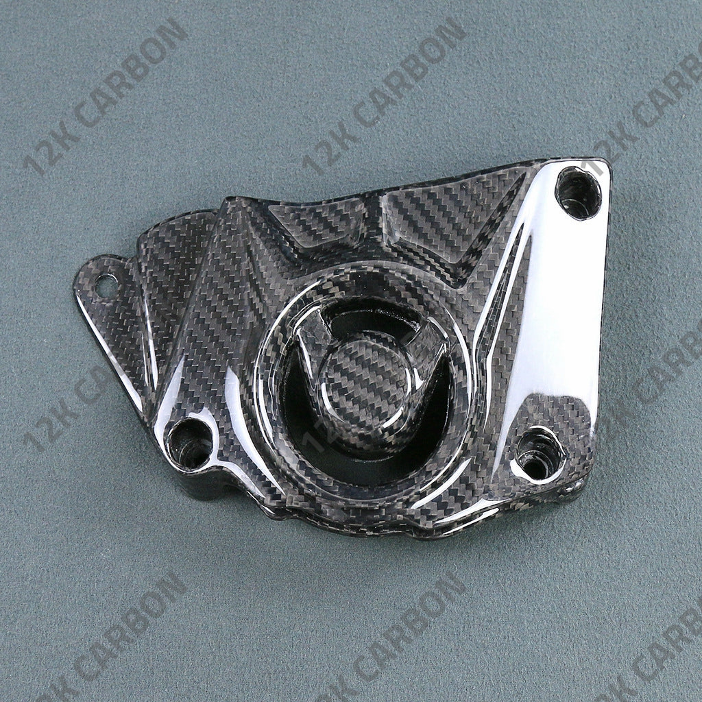 BMW S1000RR 2015-2018 Carbon Fiber Sproket Cover Protector – view 3