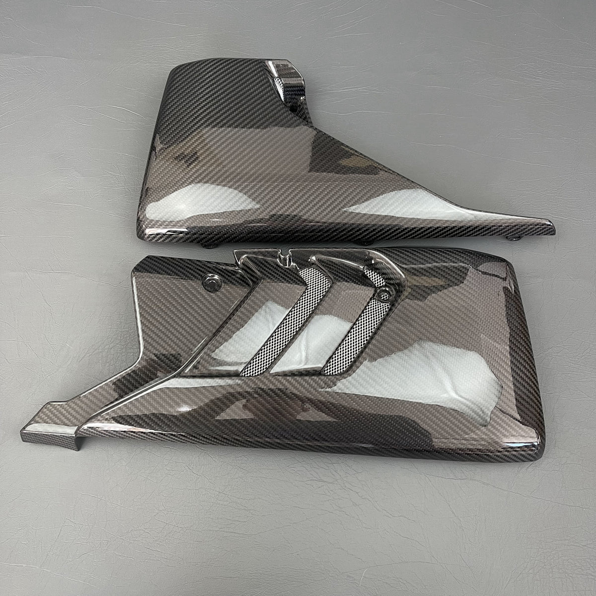 Ducati Xdiavel S Carbon Fiber Lower Fairings Belly Pan Cowling