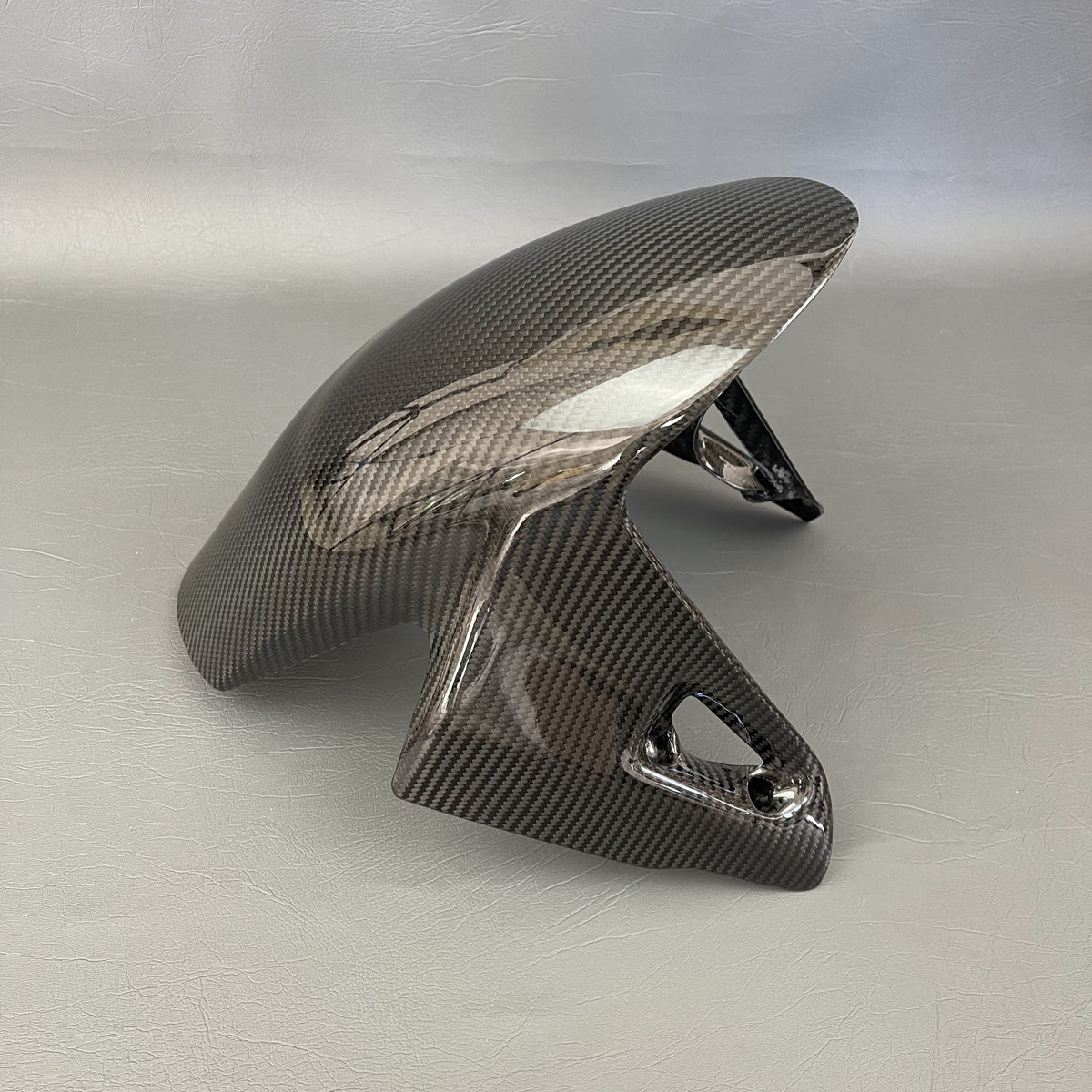 Ducati Panigale/Streetfighter V4 V2 Carbon Fiber Front Fender Hugger Mudguard – view 4