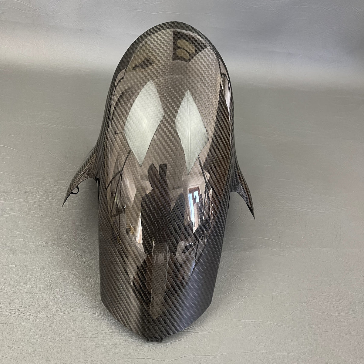 Ducati Panigale/Streetfighter V4 V2 Carbon Fiber Front Fender Hugger Mudguard – view 5
