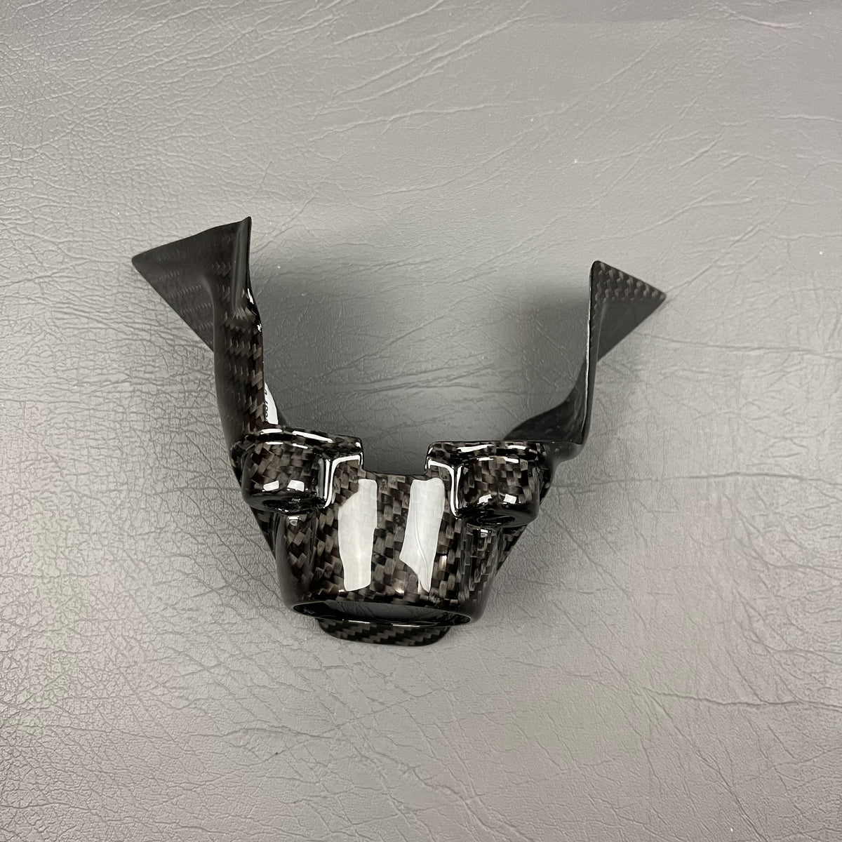 Ducati Hypermotard 950 Carbon Fiber Key Ignition Cover – view 2