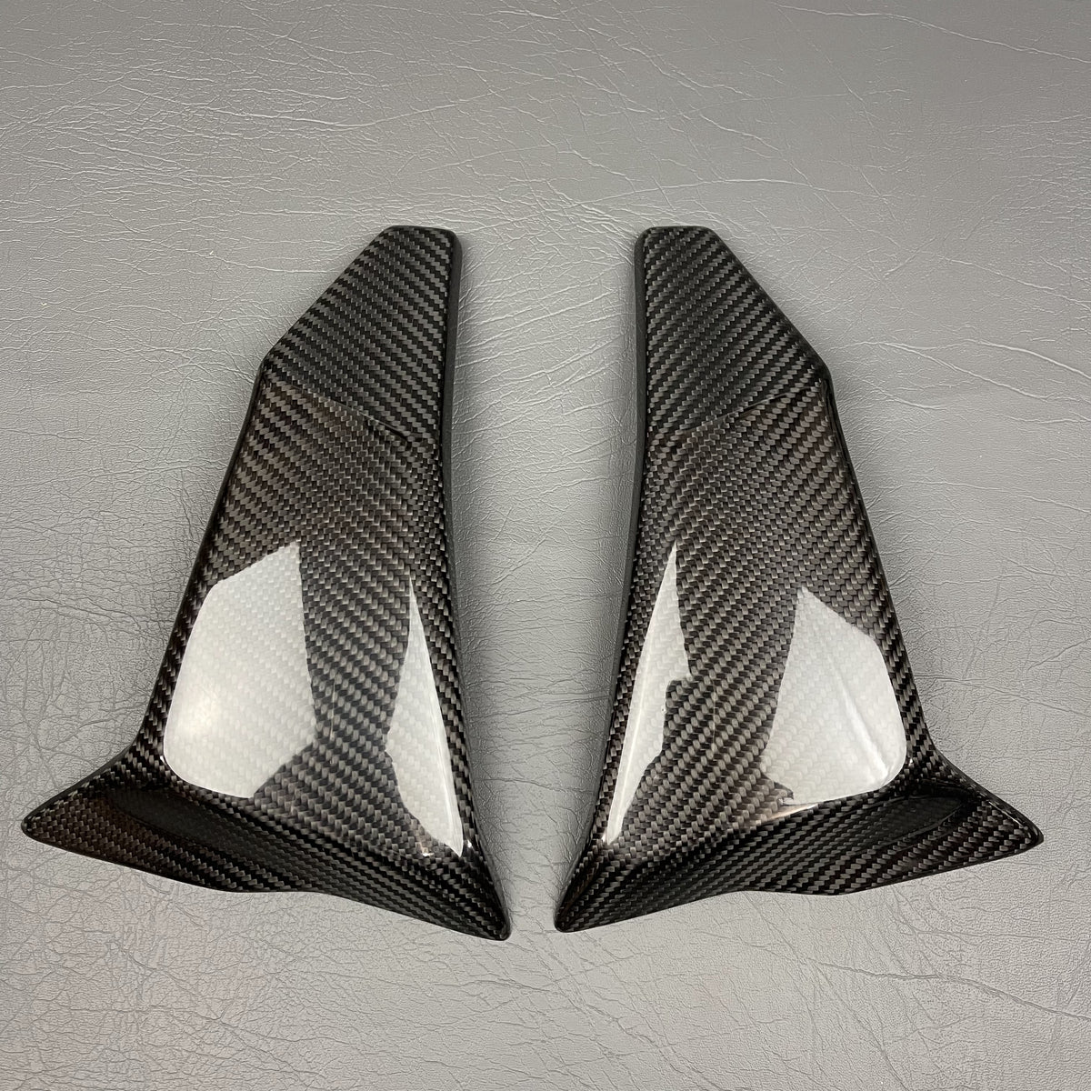 Ducati Hypermotard 950 Carbon Fiber Radiator Covers Protector – view 2