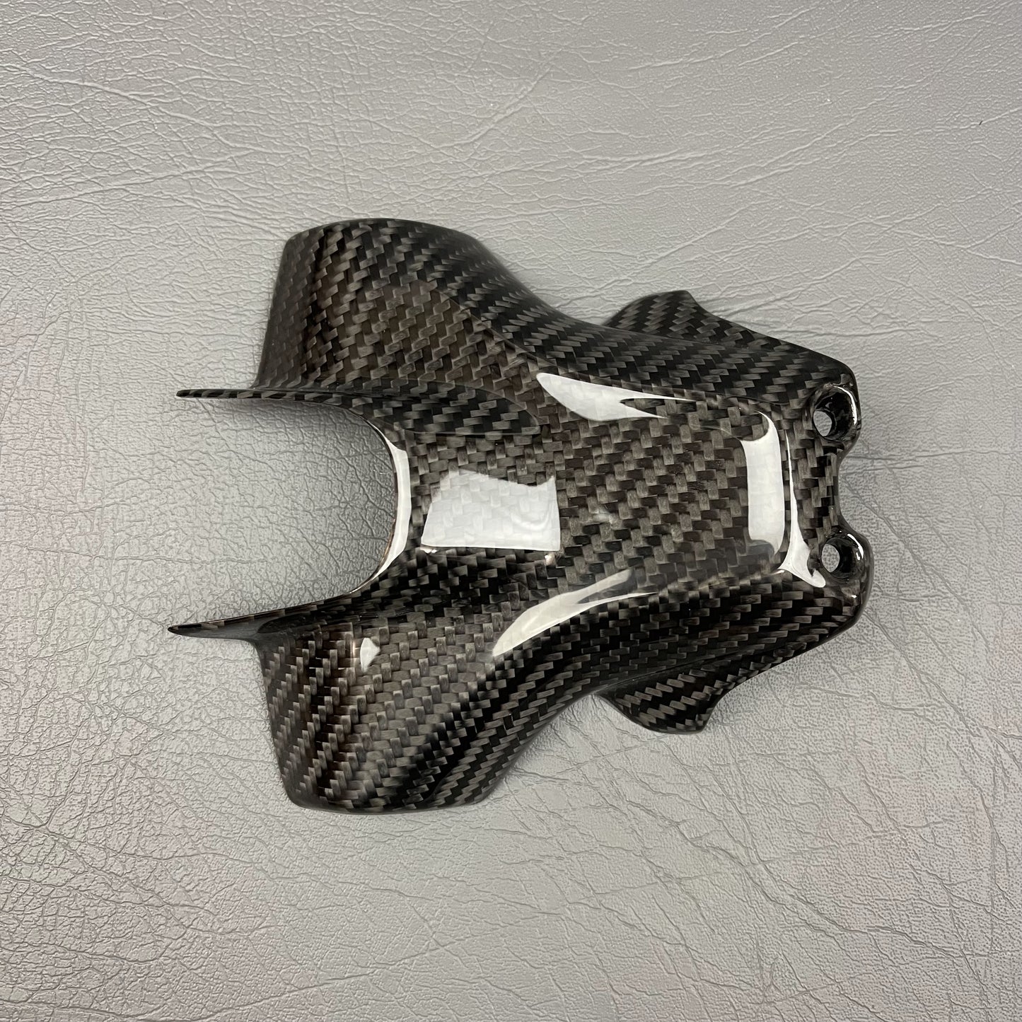Ducati Hypermotard 950 Carbon Fiber Tail Tidy License Plate Holder – view 2