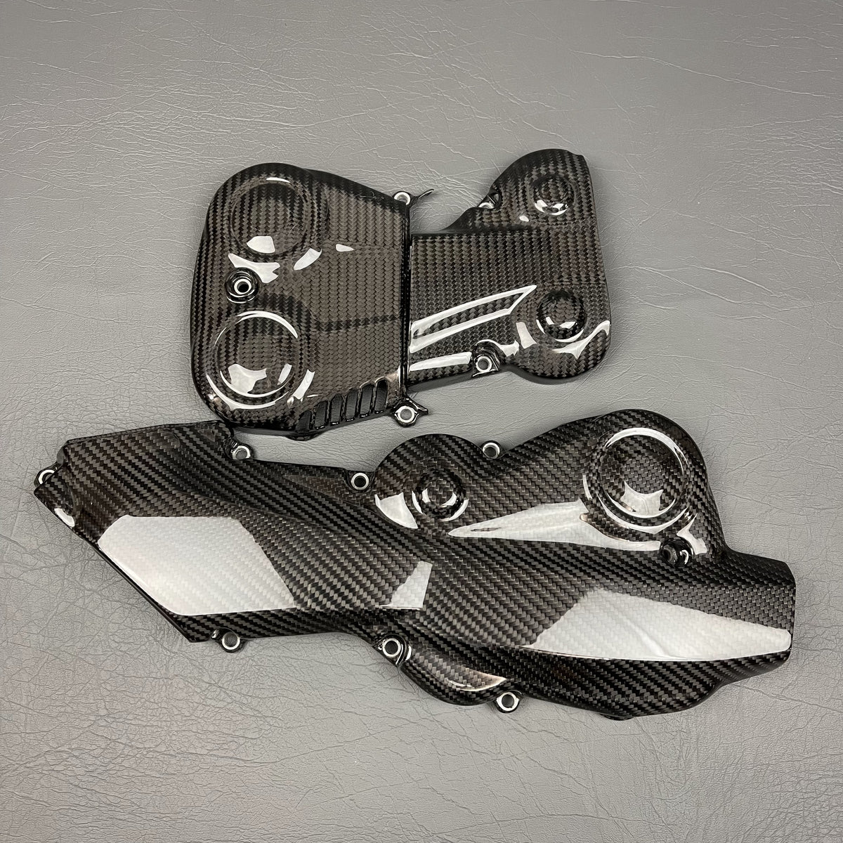 Ducati Hypermotard 950 Carbon Fiber Cambelt Covers Protectors