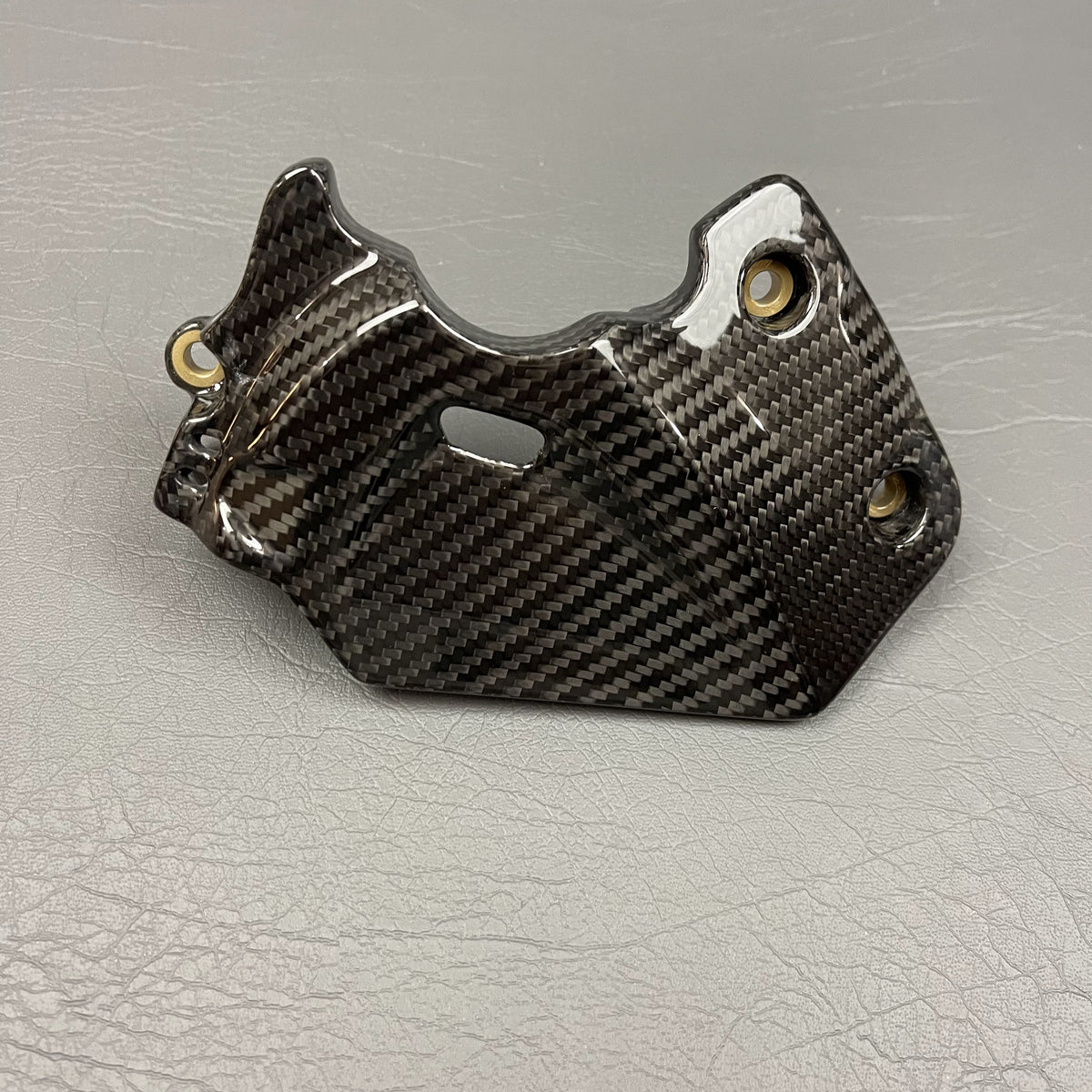 Ducati Hypermotard 950 Carbon Fiber Sprocket Cover Protector – view 2
