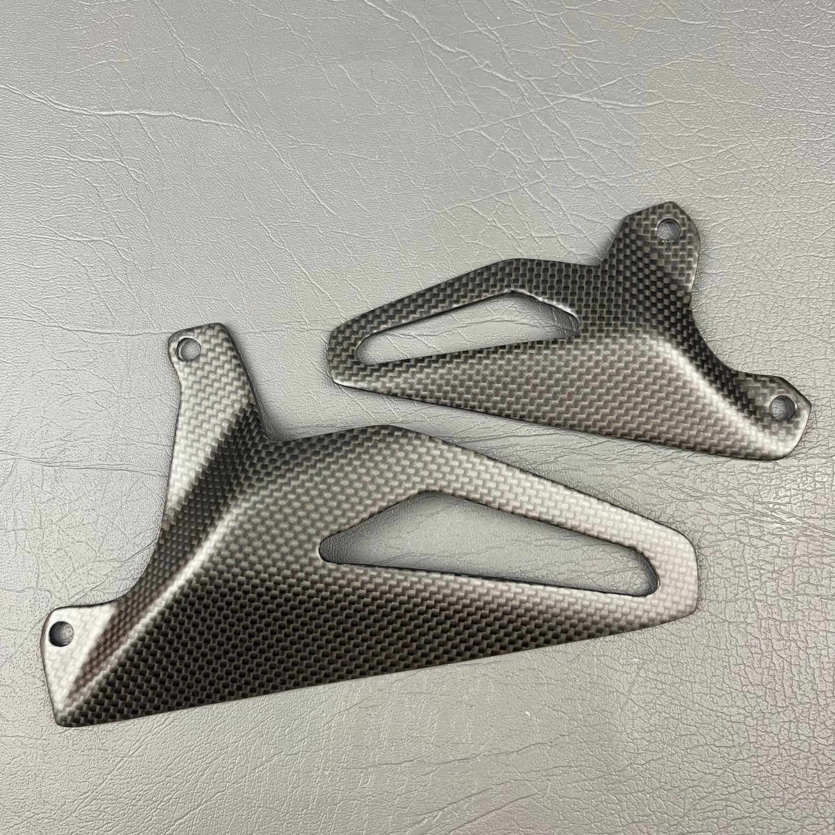 Ducati Panigale/Streetfighter V4 Carbon Fiber Fiber Heel Guards