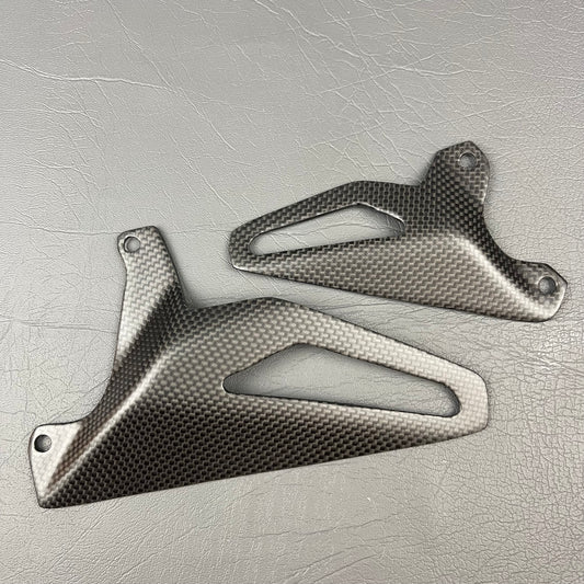 Ducati Panigale/Streetfighter V4 Carbon Fiber Fiber Heel Guards
