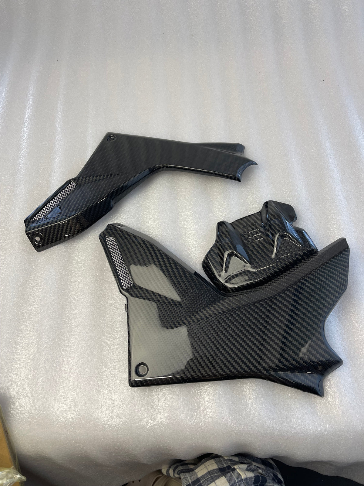 Ducati Multistrada V4 Carbon Fiber Frame Side Panels