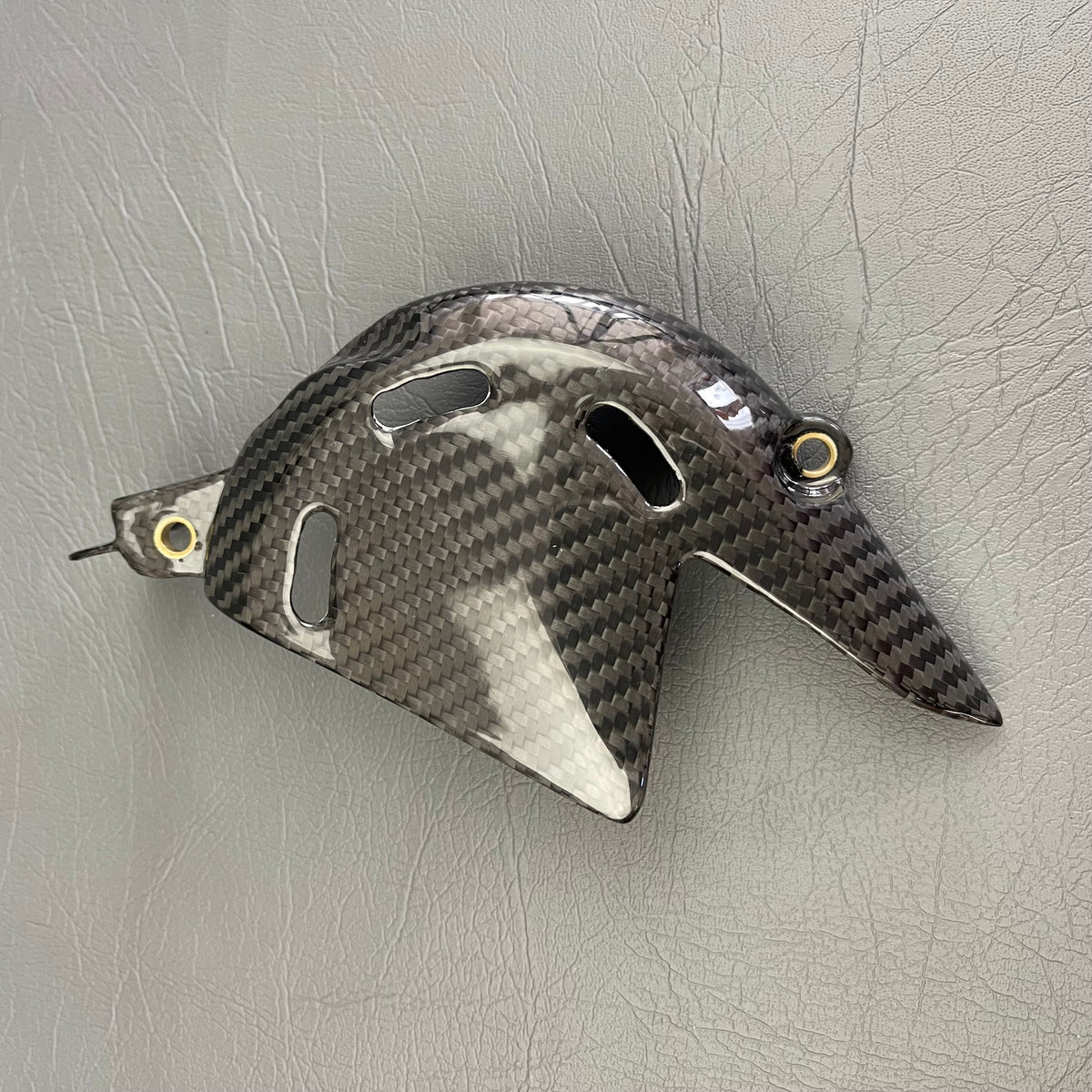 Ducati Panigale/Streetfighter V4 Carbon Fiber Sprocket Cover – view 2