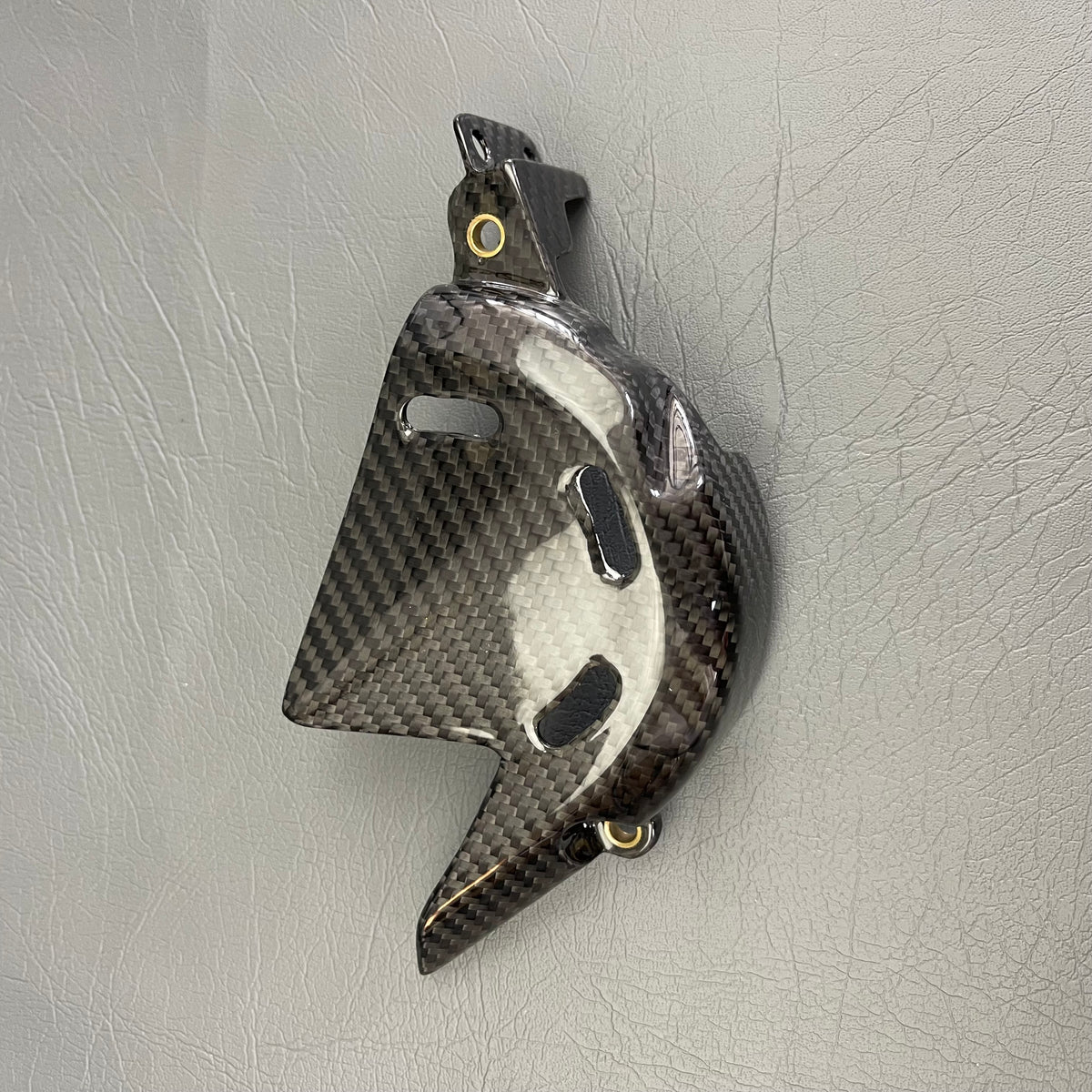 Ducati Panigale/Streetfighter V4 Carbon Fiber Sprocket Cover – view 3