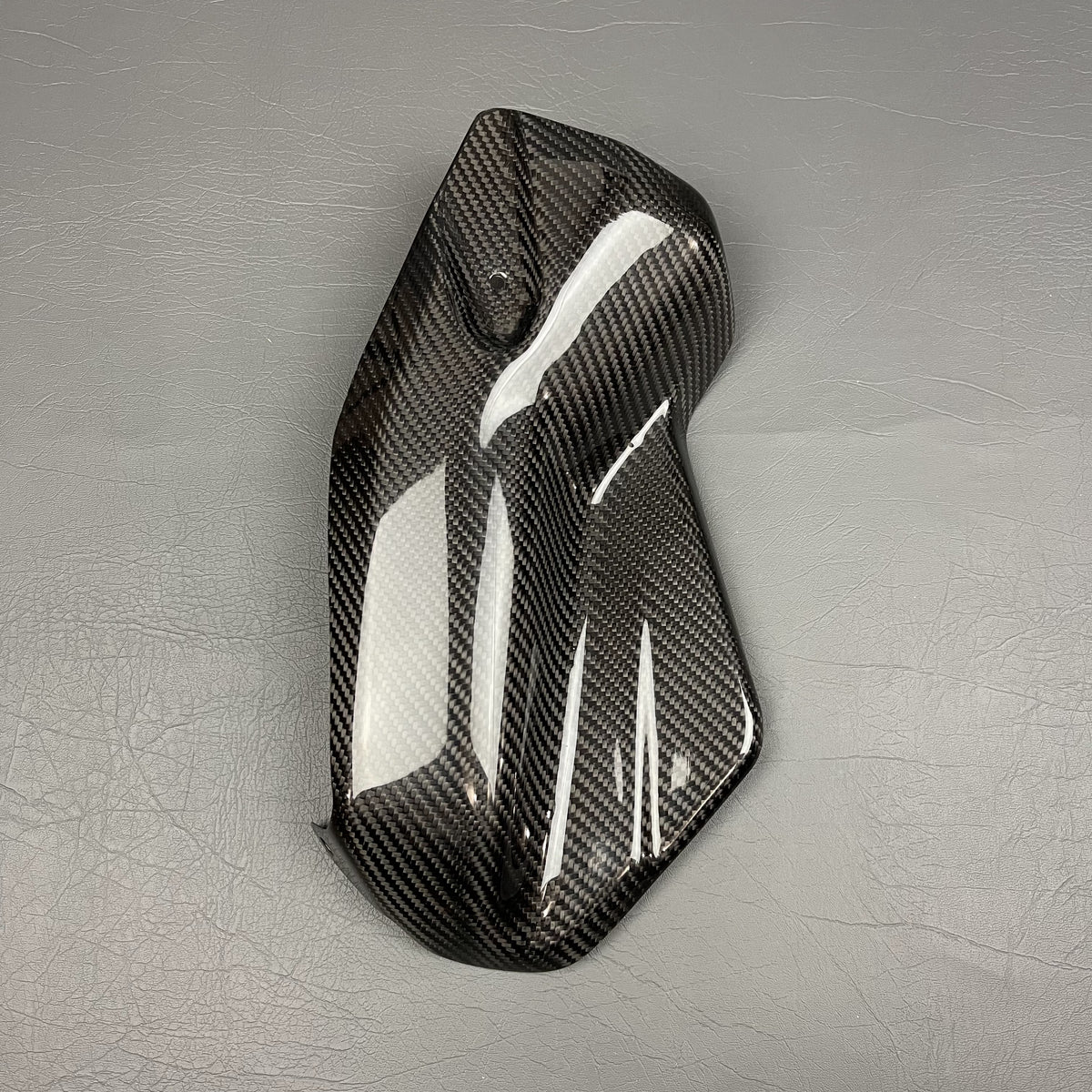 Ducati Multistrada V4 Carbon Fiber Exhasust Cover – view 3