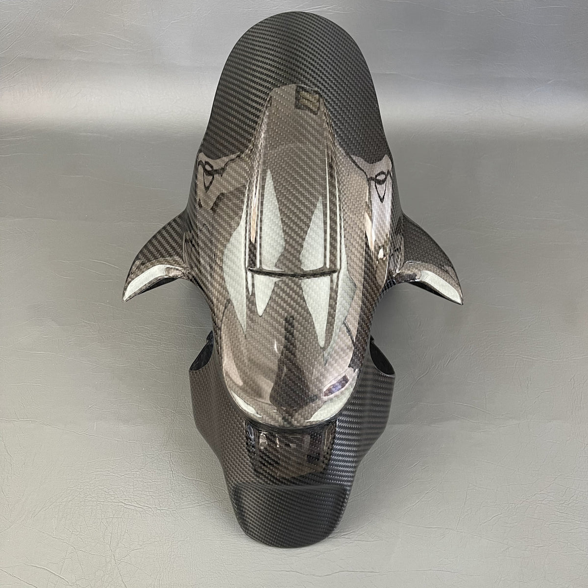 Ducati Multistrada V4 Carbon Fiber Front Fender Hugger Mudguard – view 2