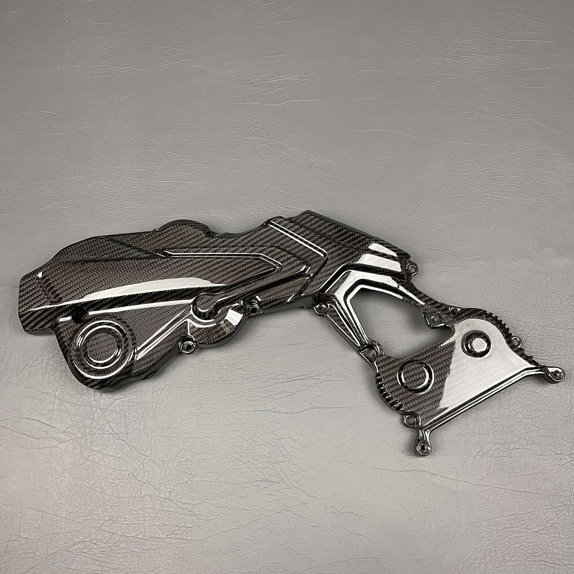 Ducati Monster 937 Carbon Fiber Cambelt Cover – view 2