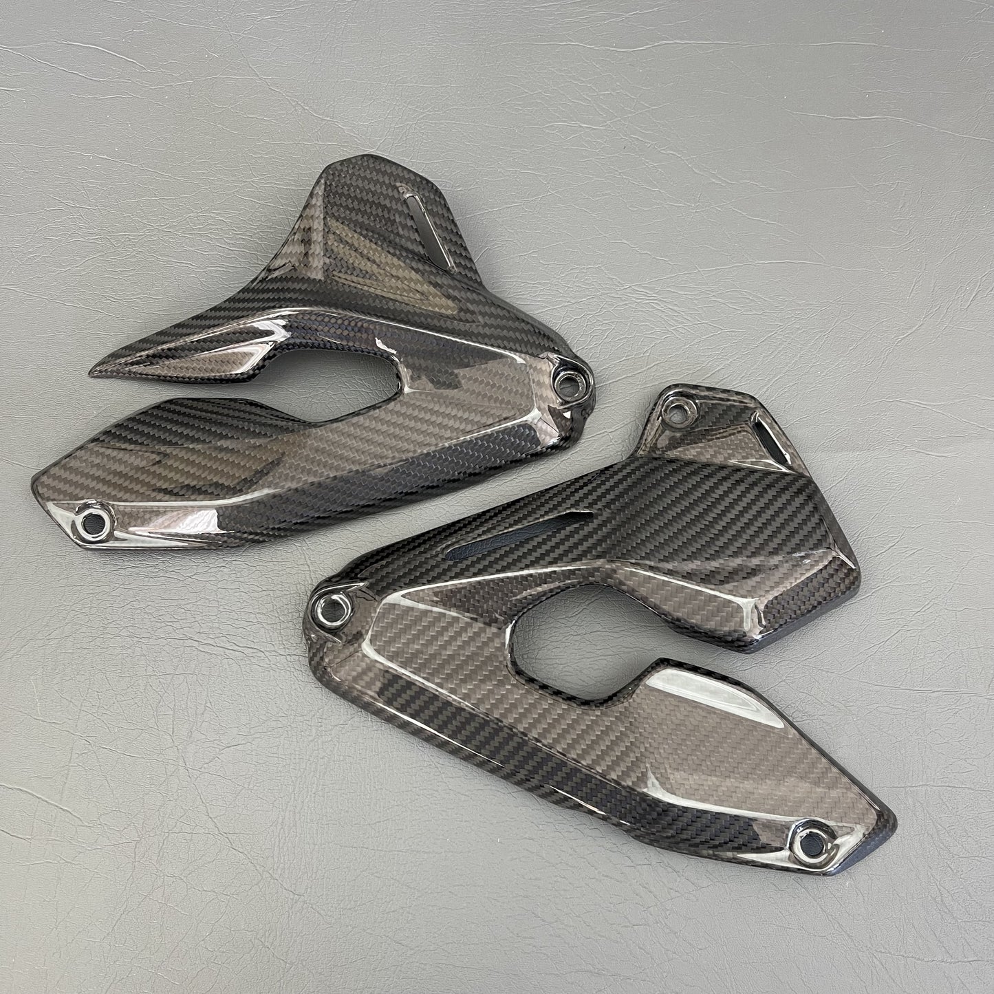 Ducati Monster 937 Carbon Fiber Engine Cover – view 2
