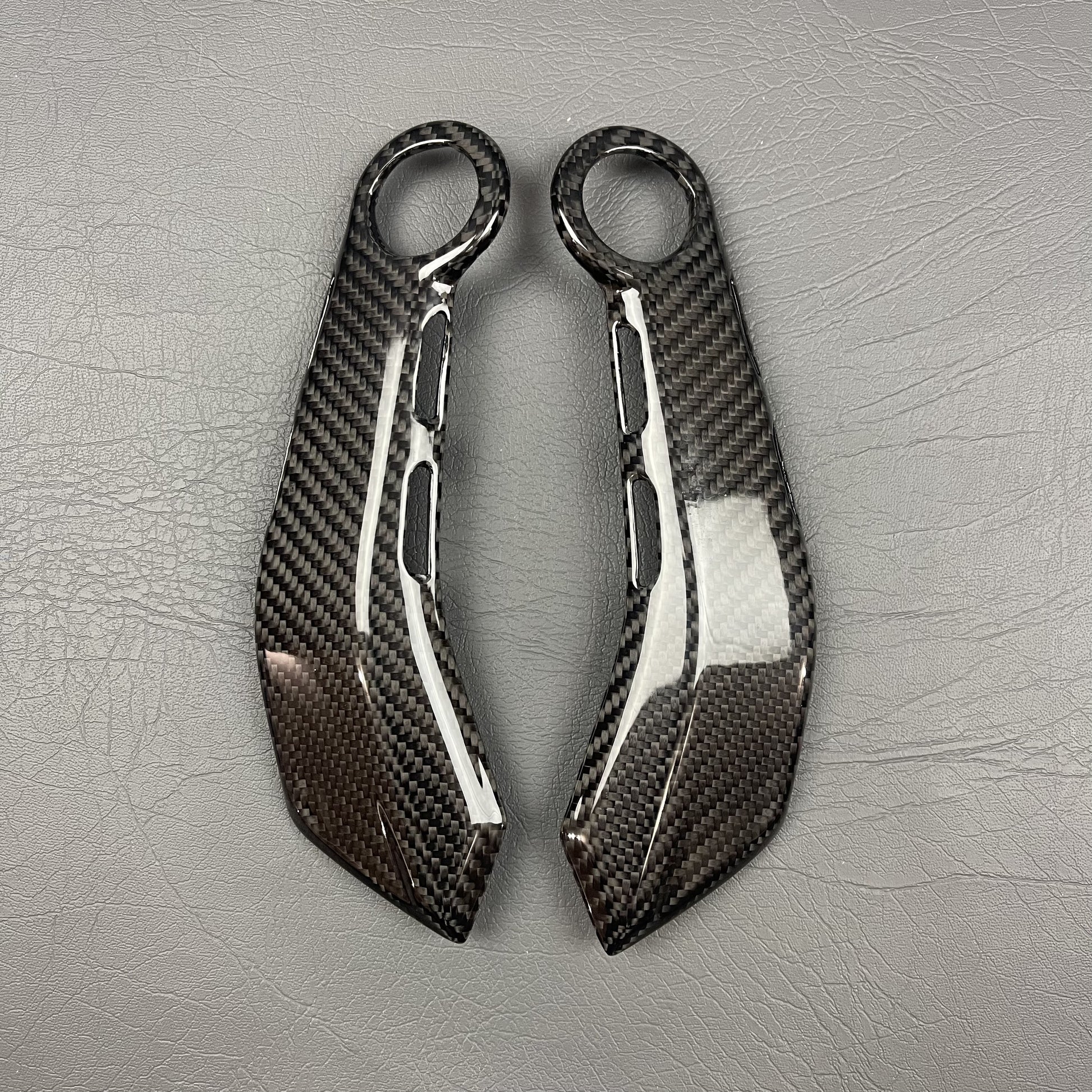 Ducati Monster 937 Carbon Fiber Frame Protectors