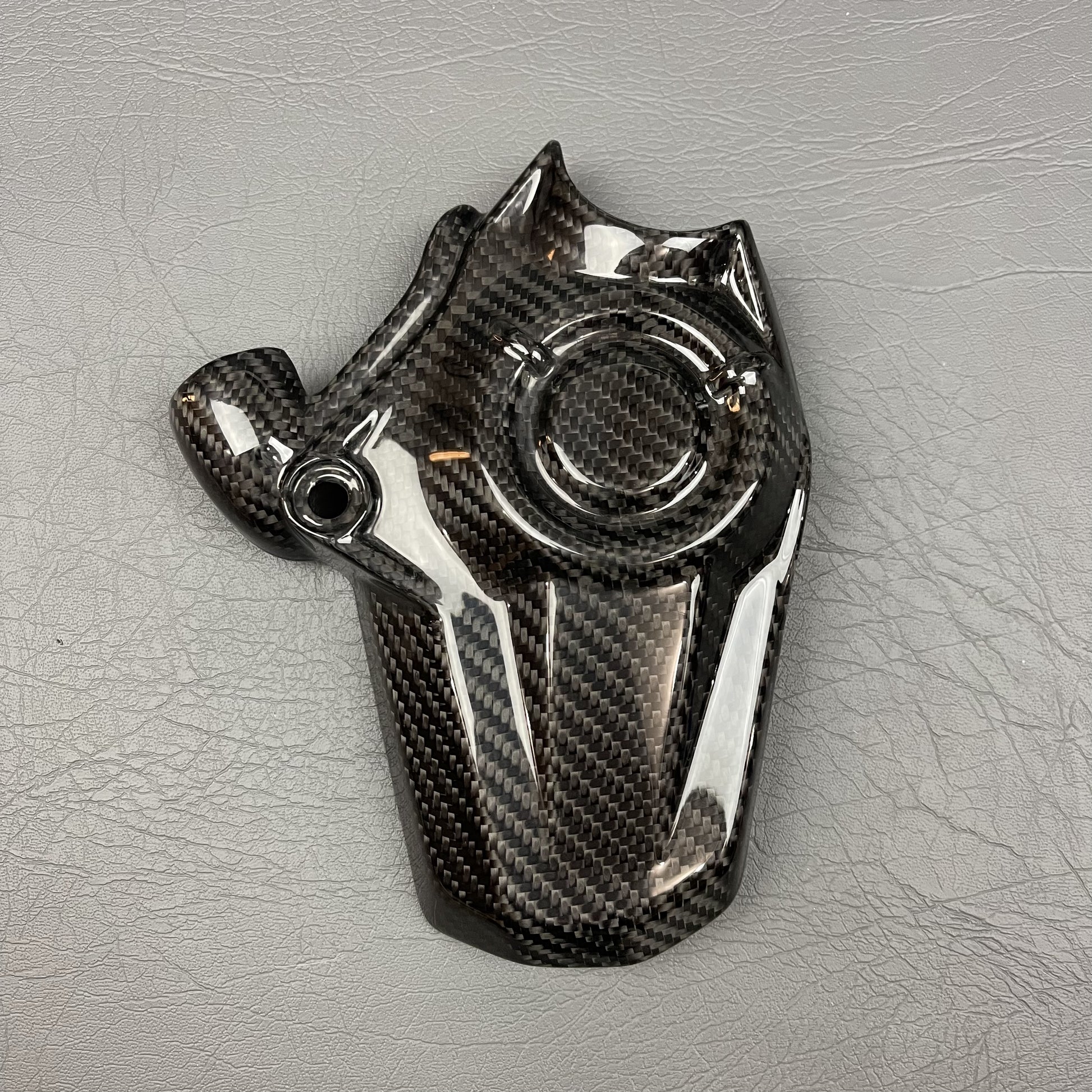 Ducati Monster 937 Carbon Fiber Engine Cover – view 2